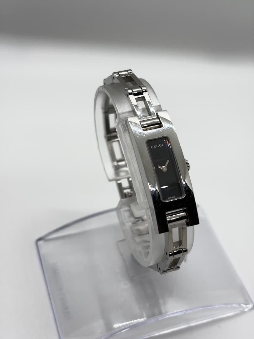 【新品電池】GUCCI グッチ 腕時計 3900L レクタングル レディース