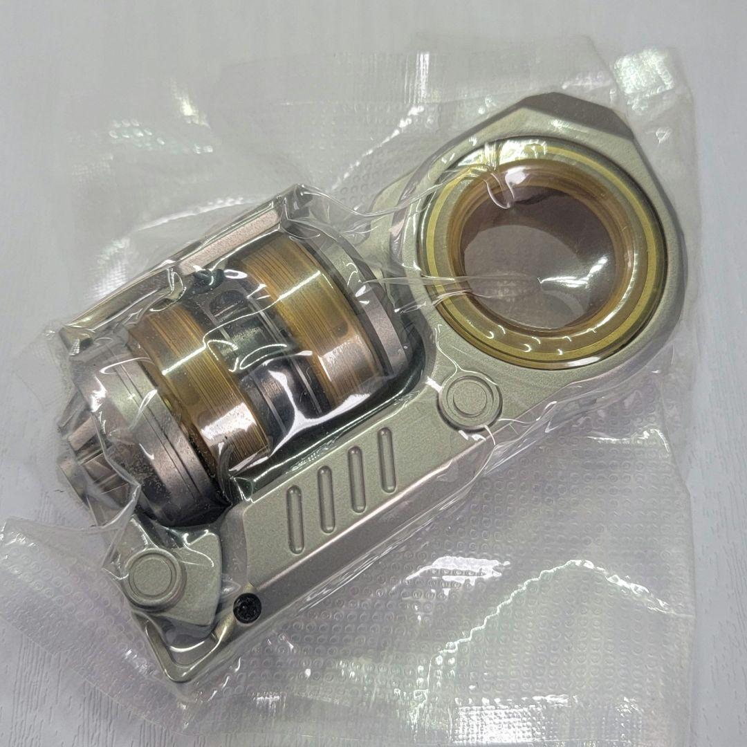 新品 フィジェットトイ スタングレネード 音叉内蔵 EDC スピナー イエロー