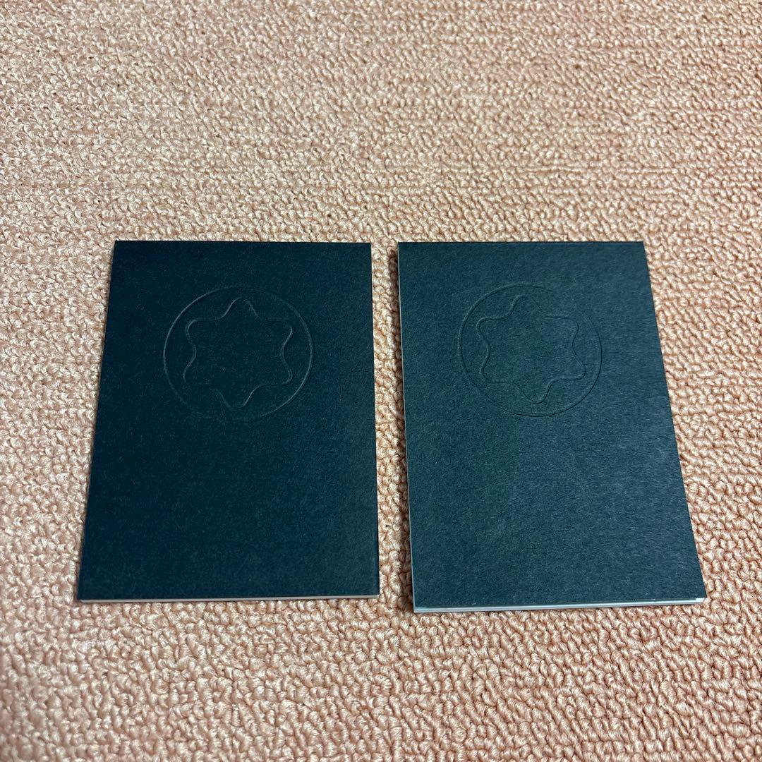 MONT BLANC Mystery Black ボールペン&メモ帳