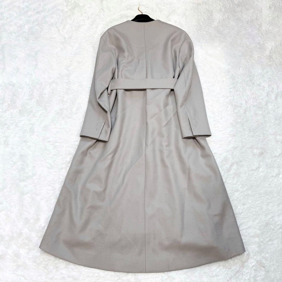 【美品✨】アナイ　スーパー120サキソニーノーカラーコート　38