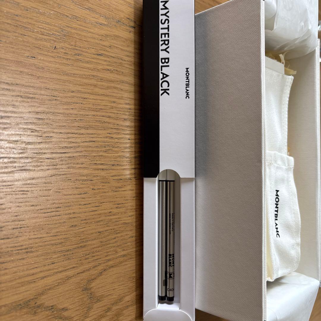【新品未使用】MONTBLANC MYSTERY BLACK ボールペン