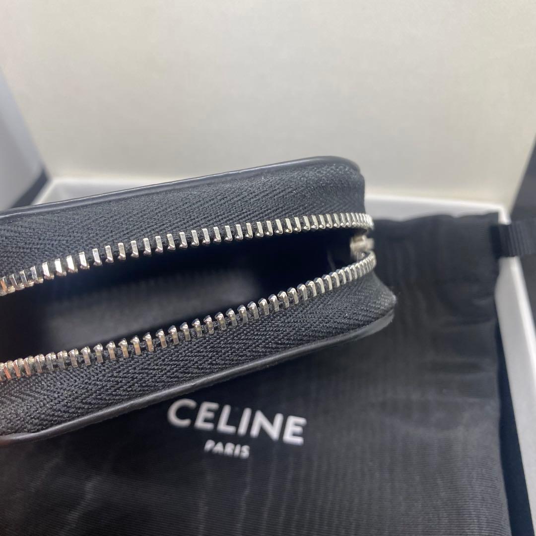 【極美品✨】 CELINE (セリーヌ) スクエアパース レザーケース