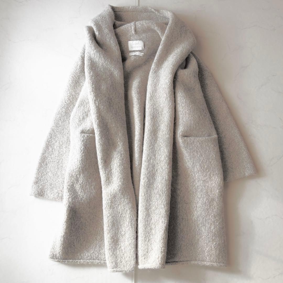 美品✨ローレン マヌージアン　CAPTOTE コート　グレー　フリーサイズ