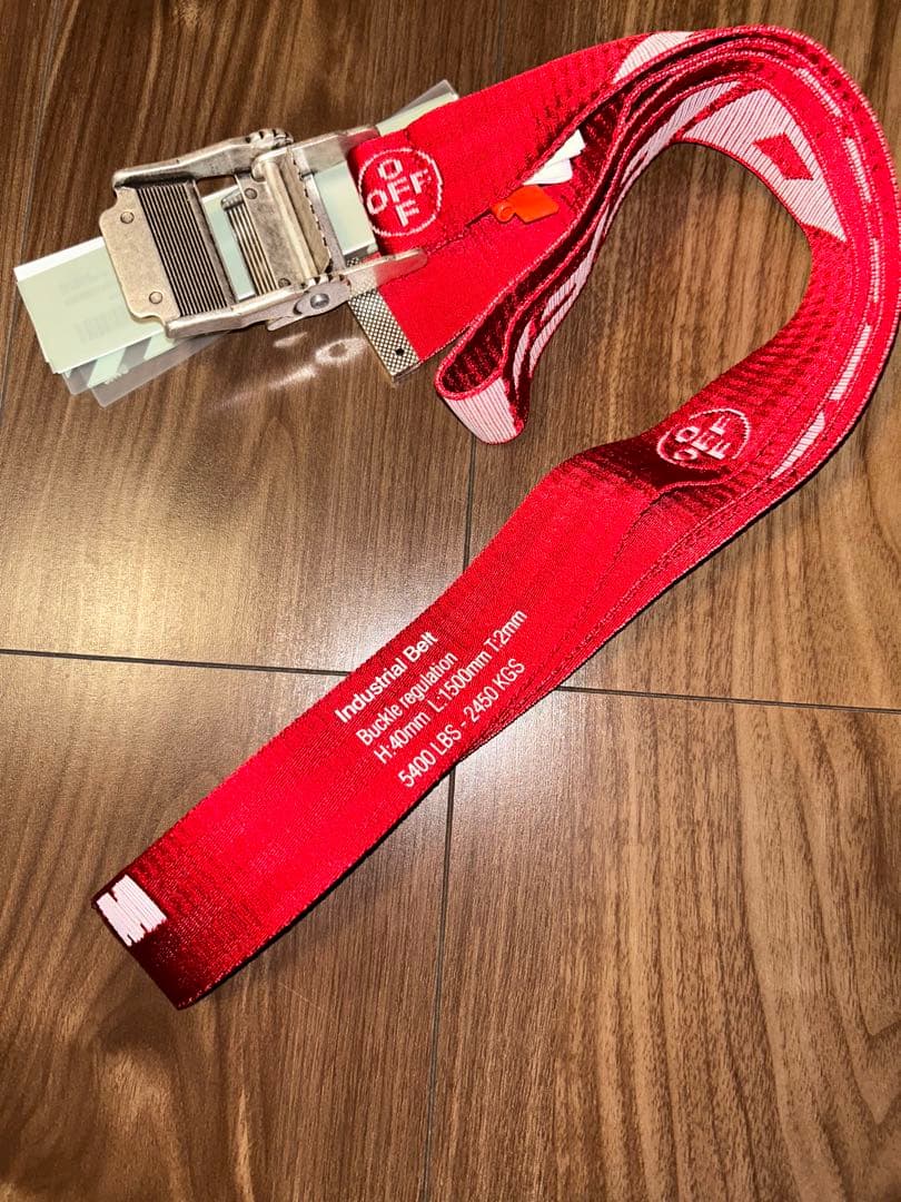 OFF-WHITE / オフホワイト INDUSTRIAL BELT