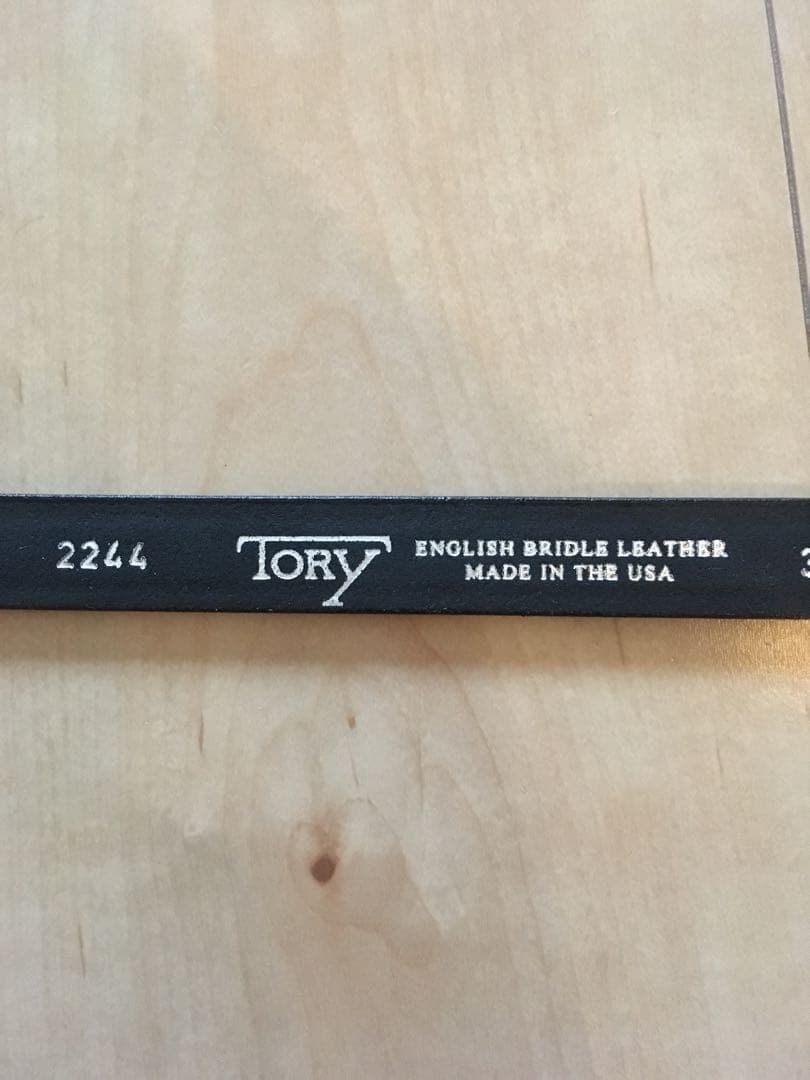 新品 34インチ TORY leather western belt