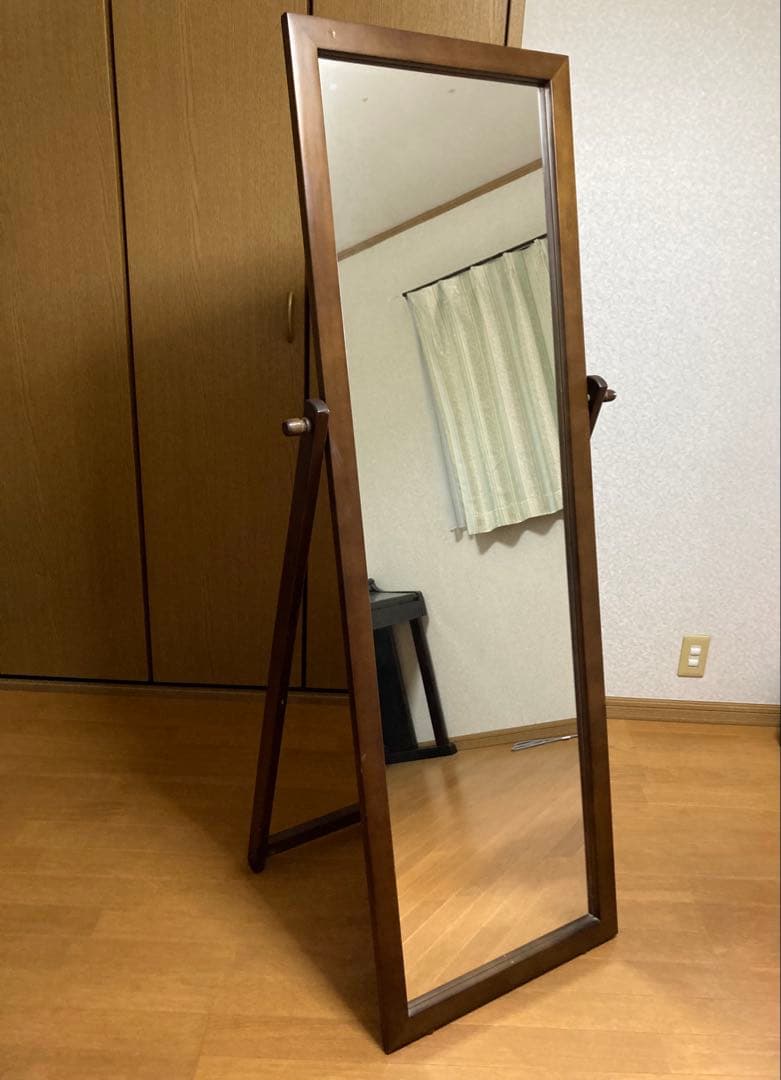 ❁⃘*ちょっと大きめ姿見❁⃘*スタンドミラー ❀.*・゜約200cm x 86cm