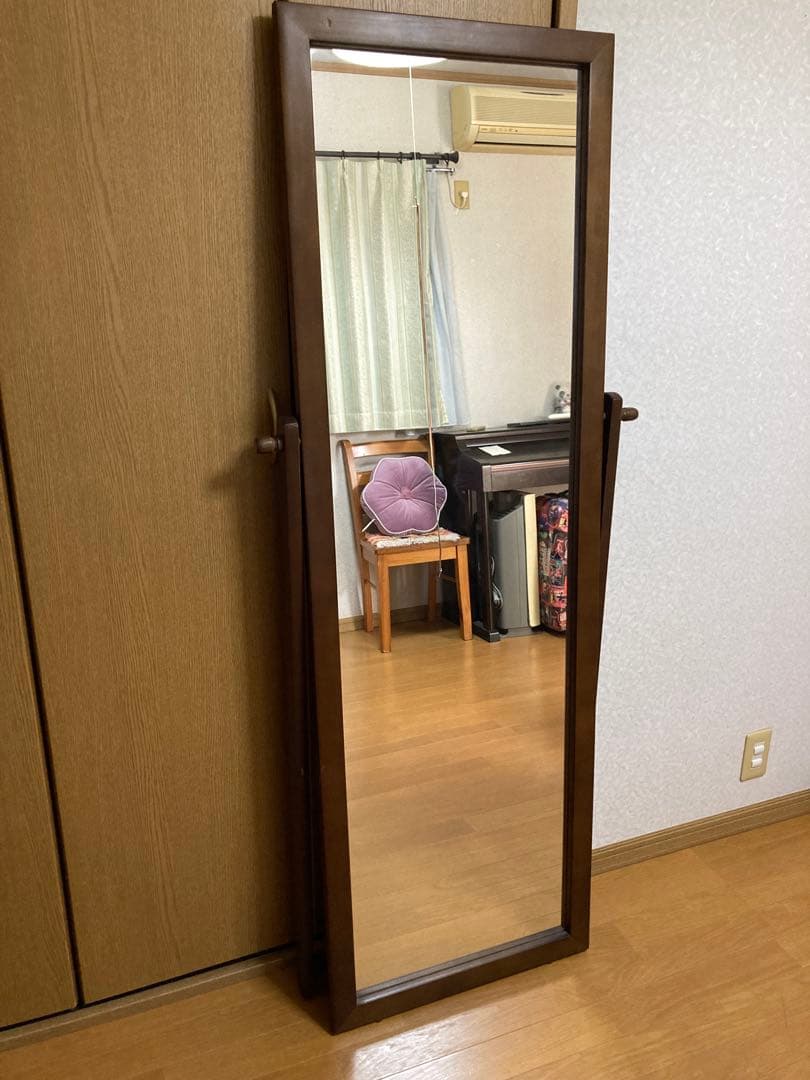❁⃘*ちょっと大きめ姿見❁⃘*スタンドミラー ❀.*・゜約200cm x 86cm