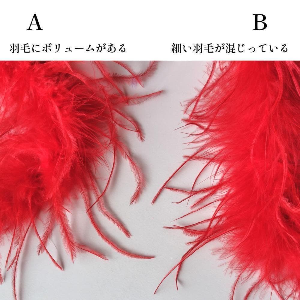 あやめ★オーストリッチ 羽毛