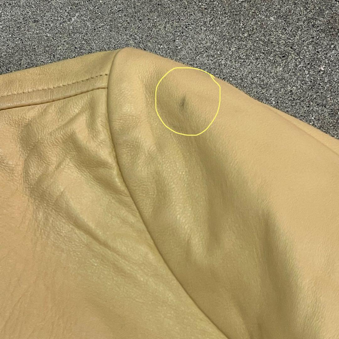 BURBERRY LONDON ラムレザー ジャケット ノバチェック