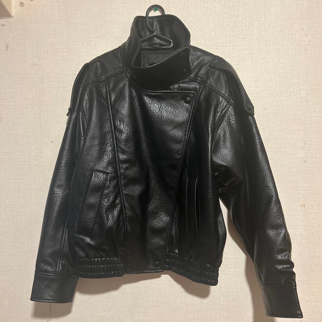ZARA フェイクレザージャケット タグ有り XS ザラ