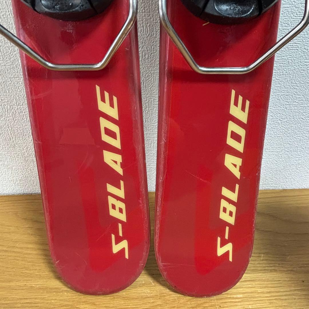 メンズ　ショートスキー　ファンスキーセット　Gen 27-27.5cm 赤