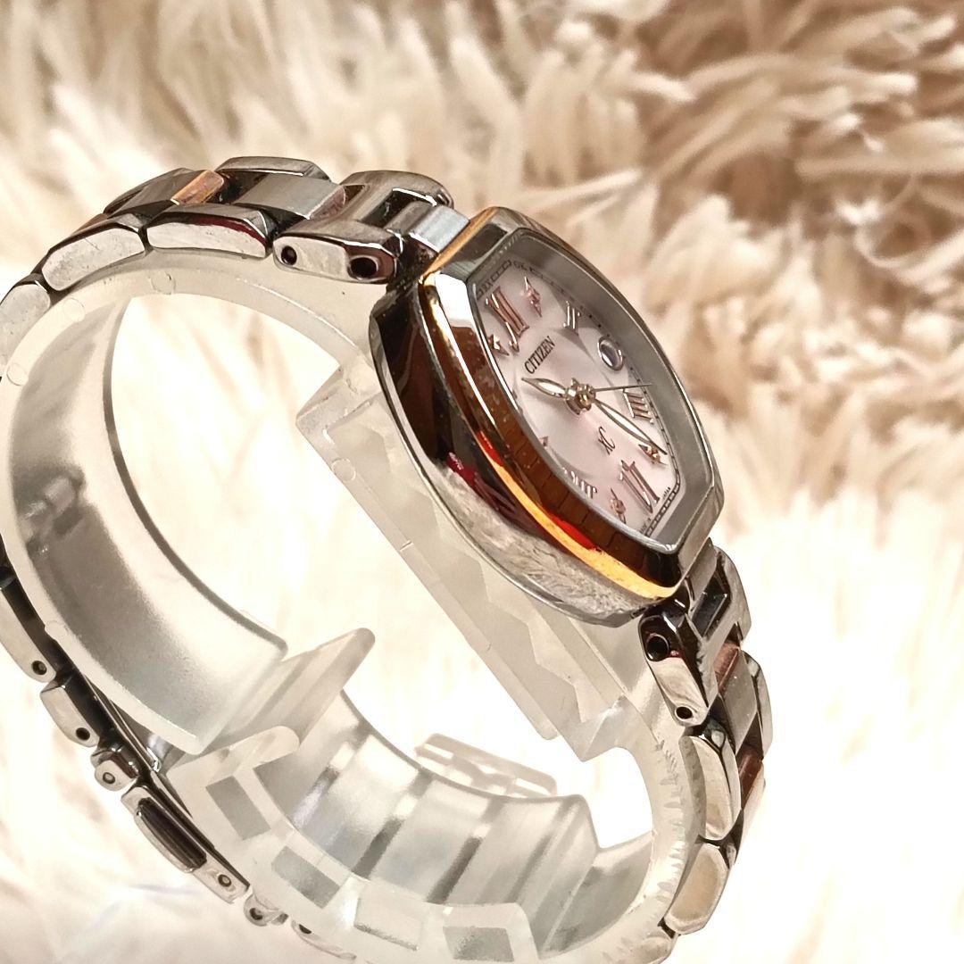 ★稼働品★ CITIZEN シチズン xC クロスシー 電波ソーラー トノー