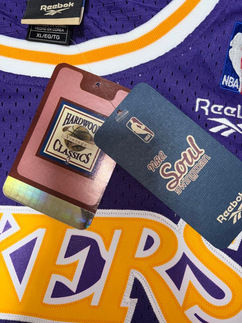 新品同様タグ付き NBA レイカーズ カリーム・アブドゥルジャバー ユニフォーム