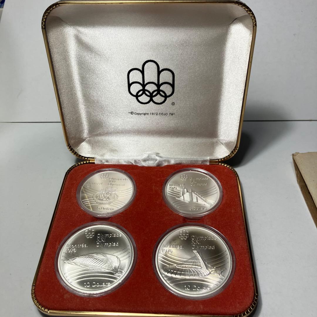 カナダ モントリオール オリンピック 記念925銀貨セット145.8g