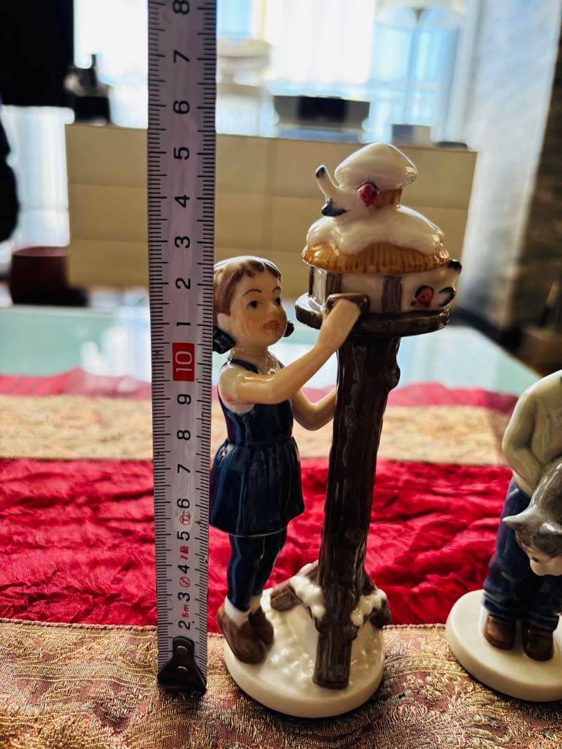 ロイヤルコペンハーゲン　陶器製　フィギュリン　2体セット箱無し