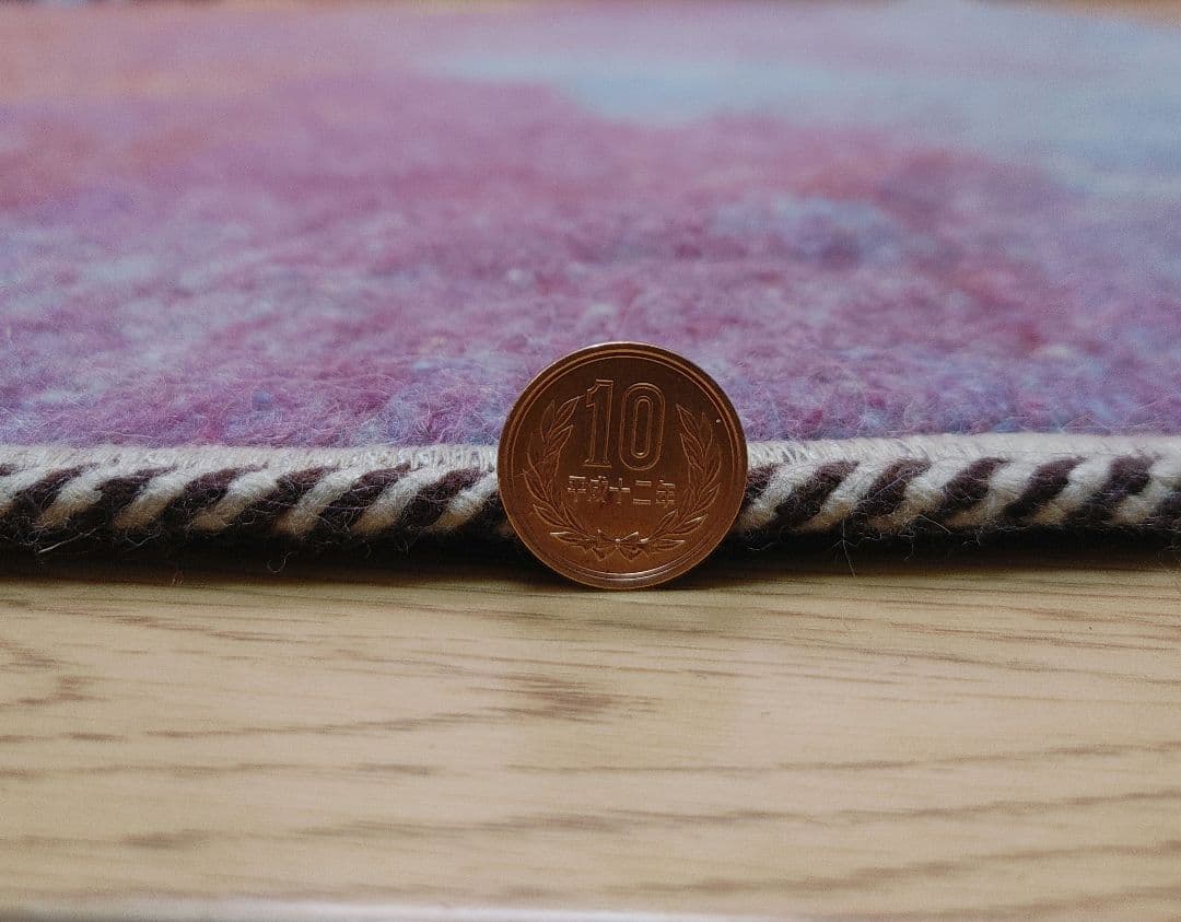 ペルシャフェルト ナマッド h44 namad 215x176 天然ウール