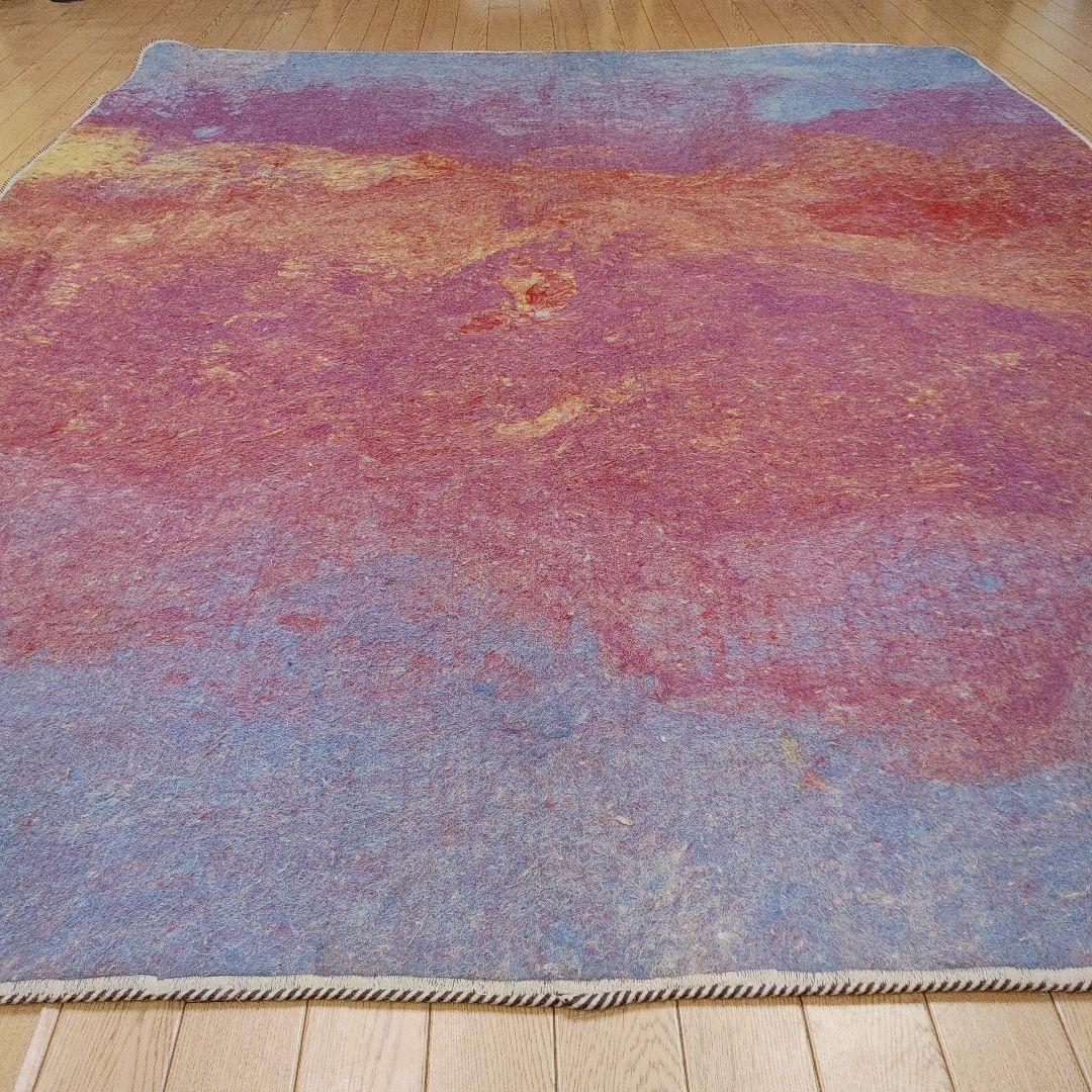 ペルシャフェルト ナマッド h44 namad 215x176 天然ウール