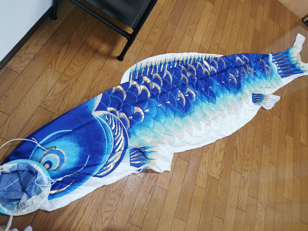 東洋紡　鯉のぼり4色 錦鯉センチュリー 黒 赤 青 紫