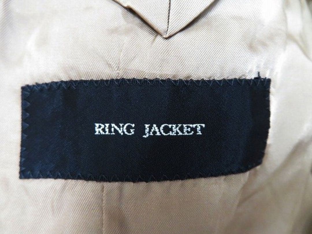 値下相談可⭐︎RING JACKET⭐︎キャメルチェスターフィールドコート50
