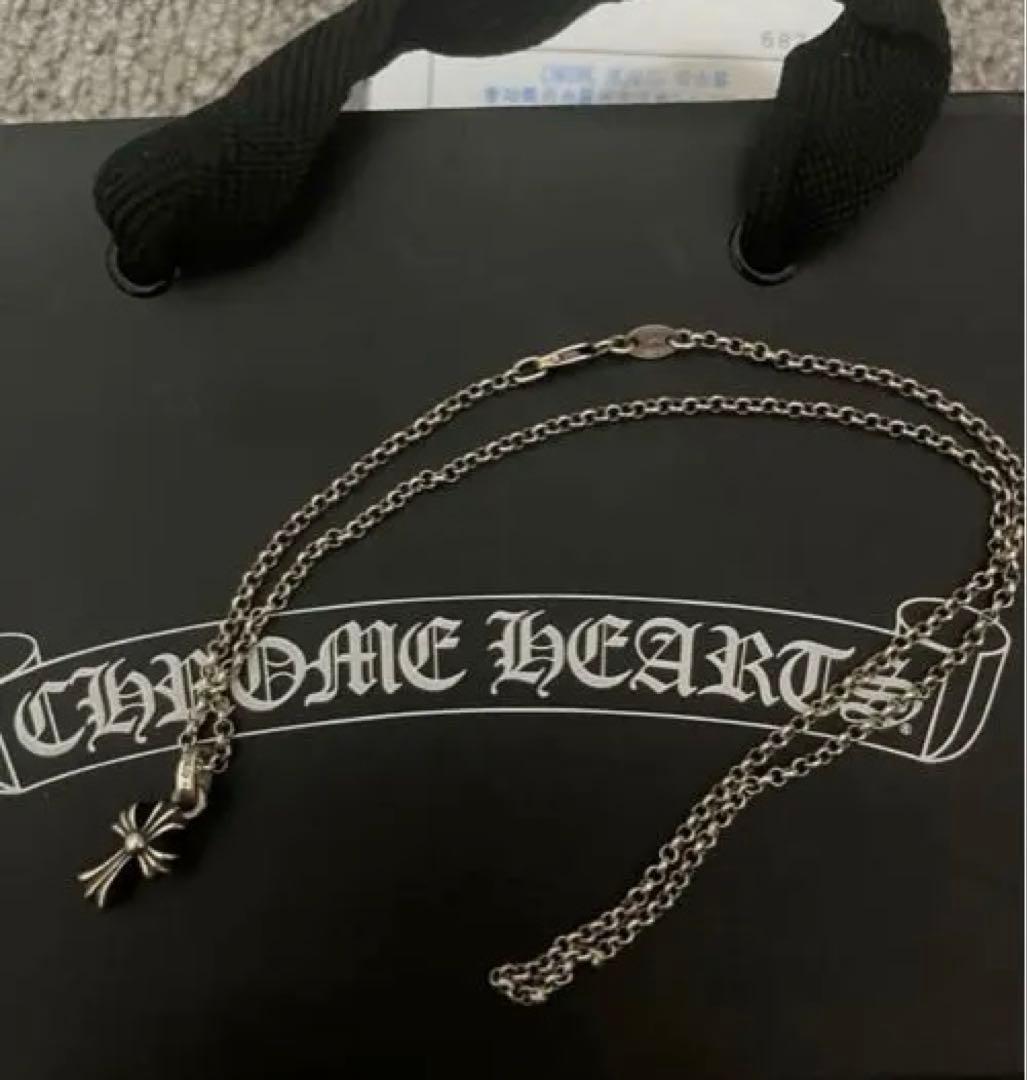 クロムハーツ　ベイビーファット　ロールチェーン18インチ
