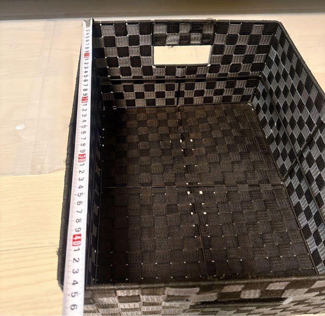 Francfranc 補強線入り　収納ボックス
