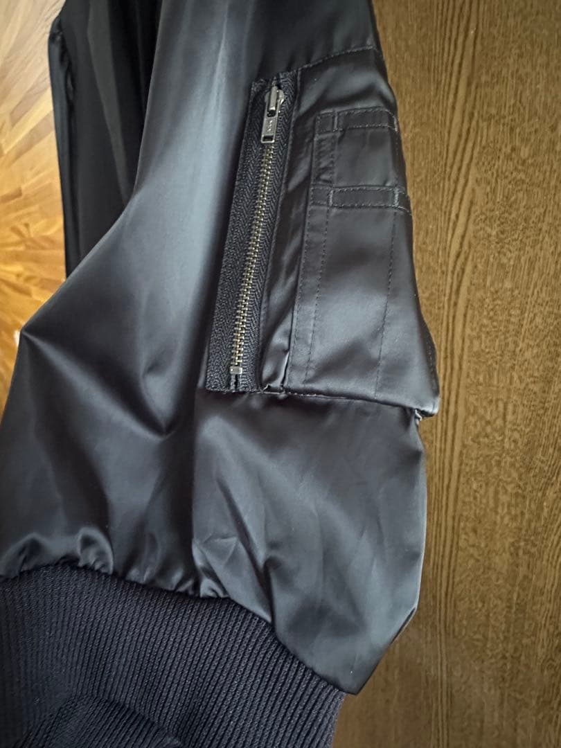 【RIM.ARK】 MA-1 sleeve H/S OP ワンピース