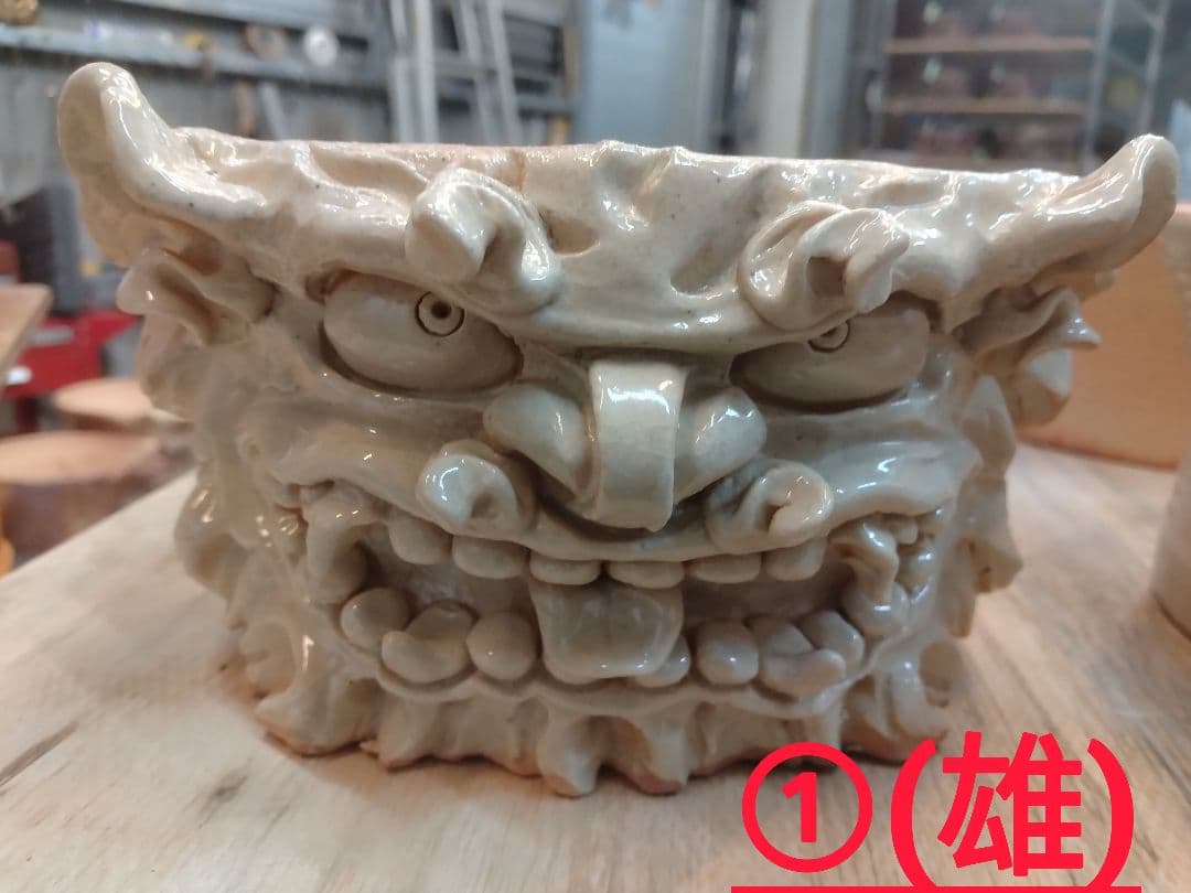 鉢　陶器　Japan　history　Art　伝統　植物　アガベ　パキプス　盆栽