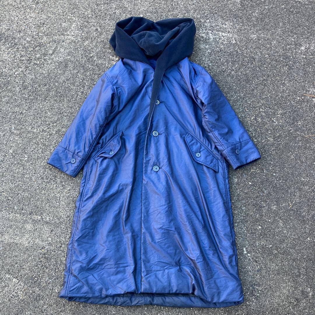Windcoat ナイロンコート　ネイビー　issey Miyake