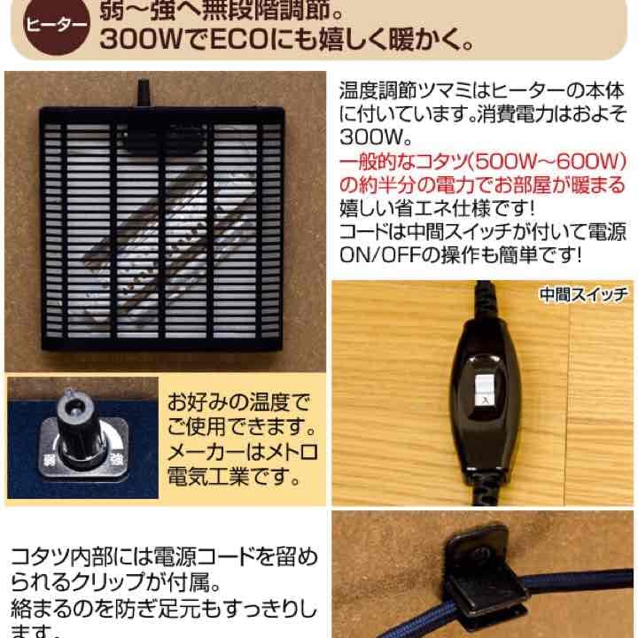 折脚コタツ 正方形 70×70 ＆ 掛け布団セットB(チェック柄)