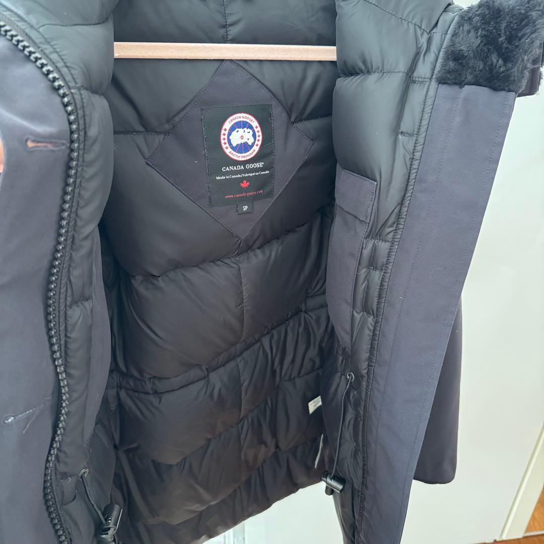 美品✨カナダグース ブロンテ 2603JL ダウンジャケット ネイビー S