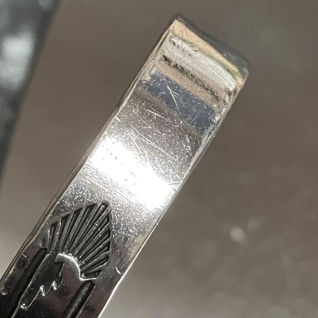 Darin Bill ダーリンビル ナバホ族 バングル シルバー