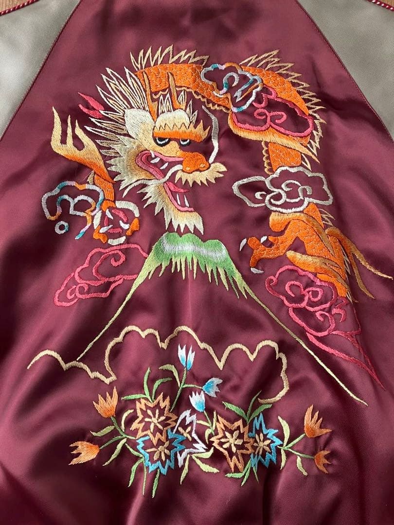 CAB CLOTHING キャブクロージング リバーシブルスカジャン 00s M