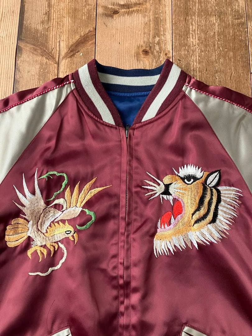 CAB CLOTHING キャブクロージング リバーシブルスカジャン 00s M