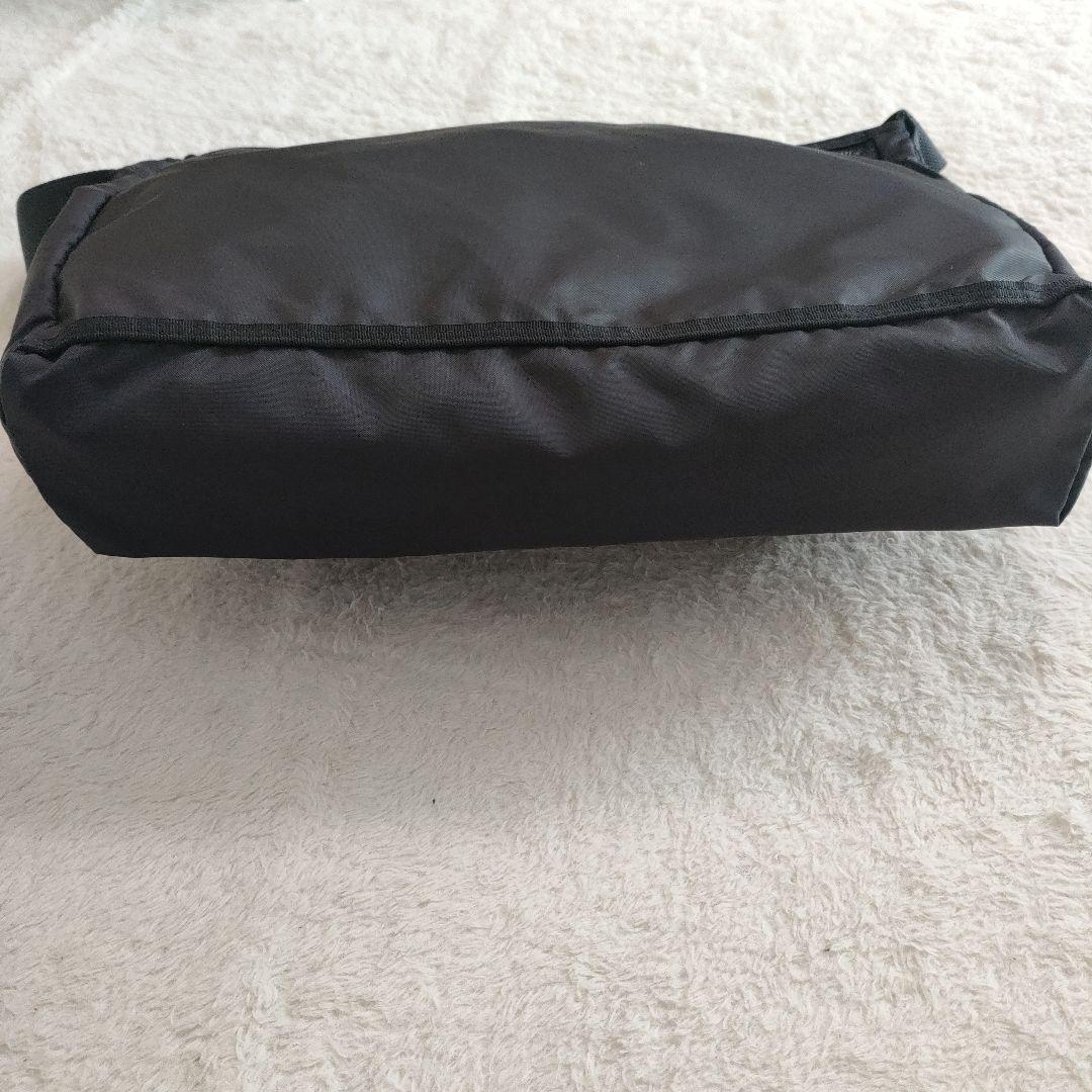 ポーター フラット メッセンジャーバッグ　ブラック S