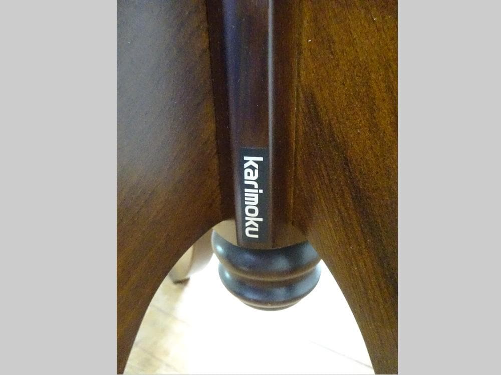 カリモク　コロニアル　ポールハンガー　ハンガーラック　帽子掛け　美品