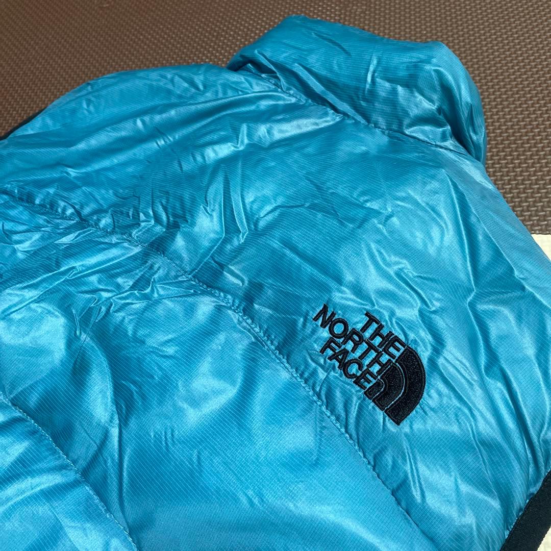 THE NORTH FACE★ダウンベスト★ブルー★ダウン72％ 蓄熱 人気商品