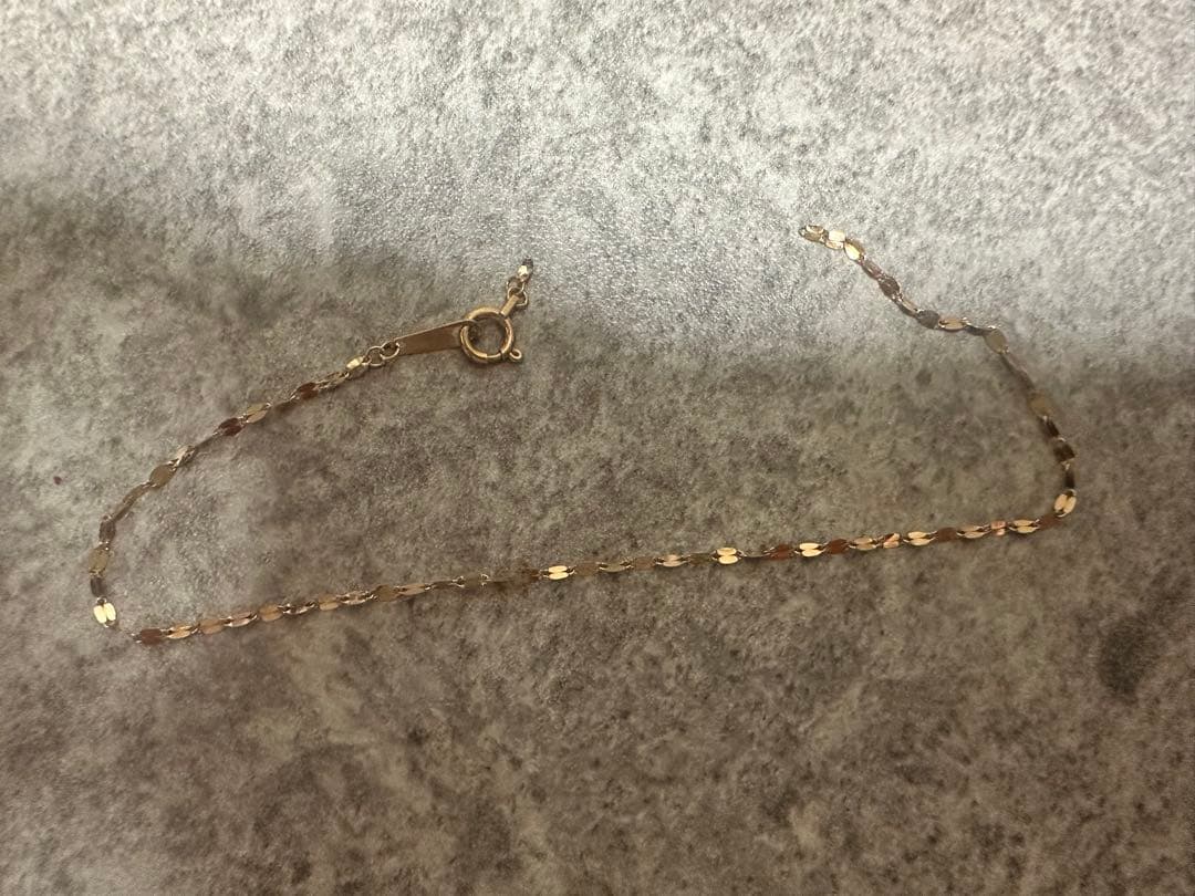 【ジャンク品】K18ゴールド ブレスレット TSUTSUMI