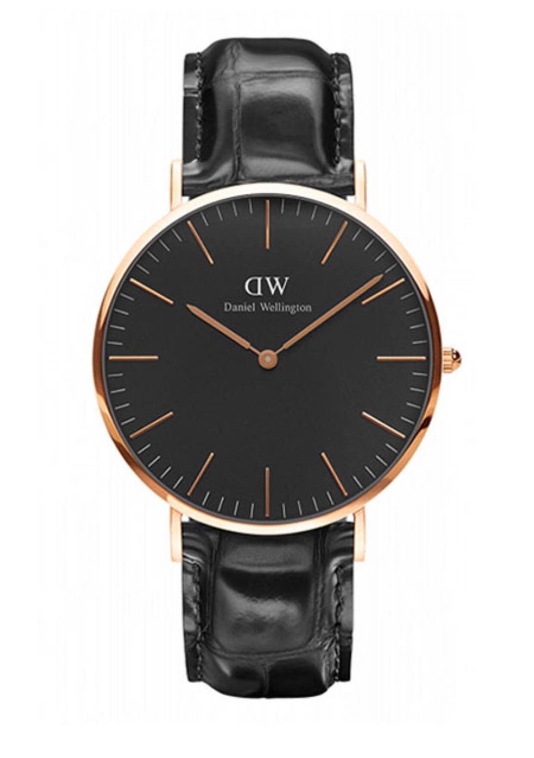 腕時計 daniel wellington black