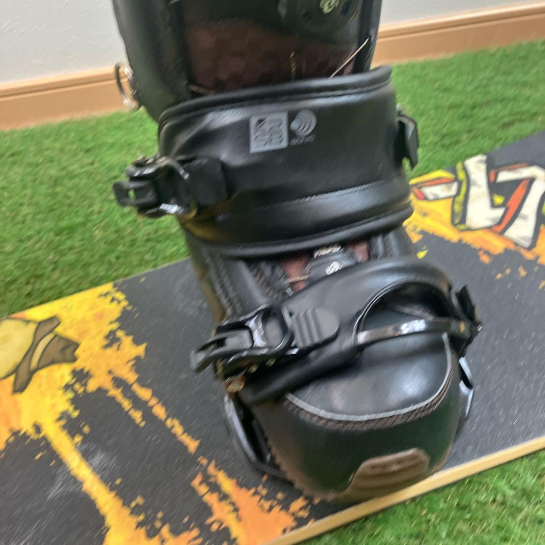 即乗り　スノーボードセット 152cm K2 HEADフォルクル27.5㎝