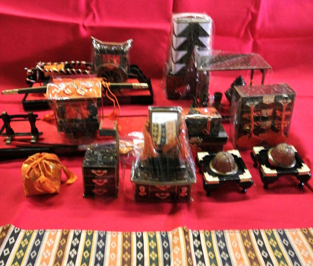 雛人形道具箱セット　35号弥生