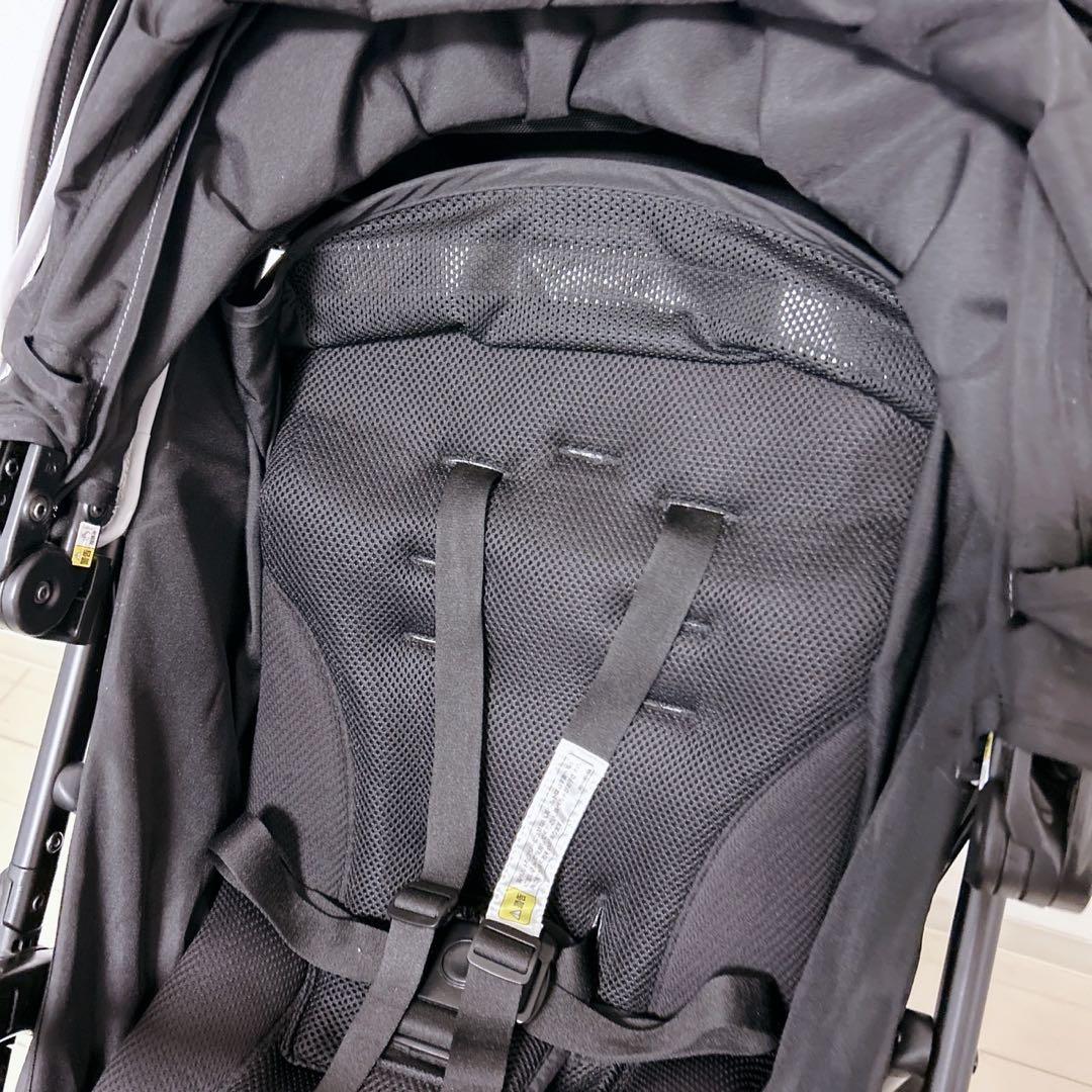 【極美品】Aprica スムーヴ プレミアム ABベビーカー 専用マット付き