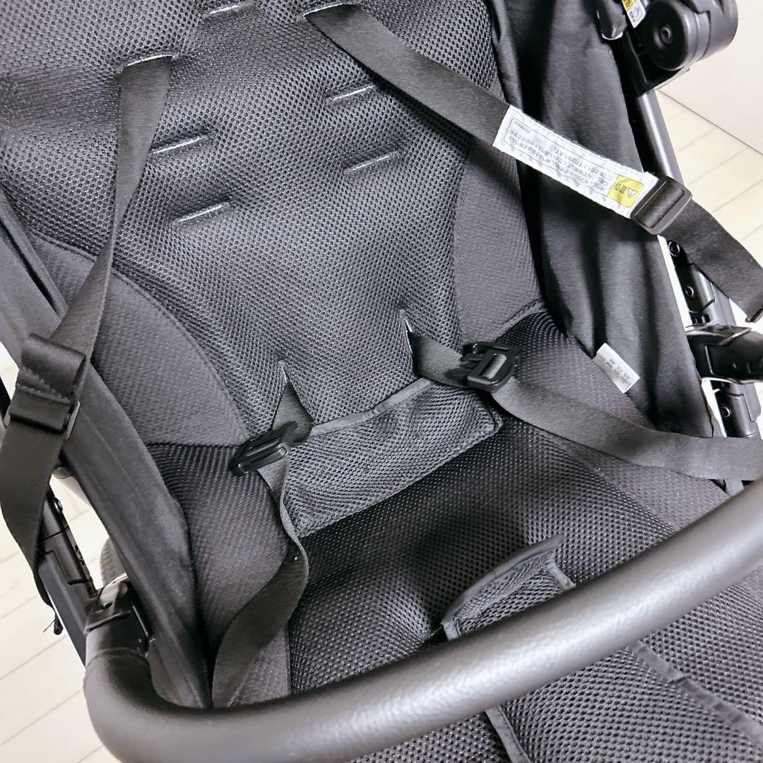 【極美品】Aprica スムーヴ プレミアム ABベビーカー 専用マット付き