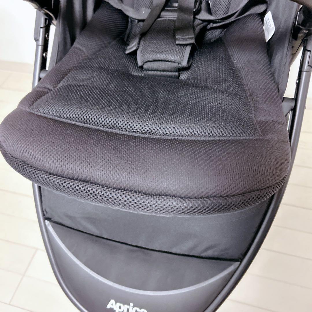 【極美品】Aprica スムーヴ プレミアム ABベビーカー 専用マット付き