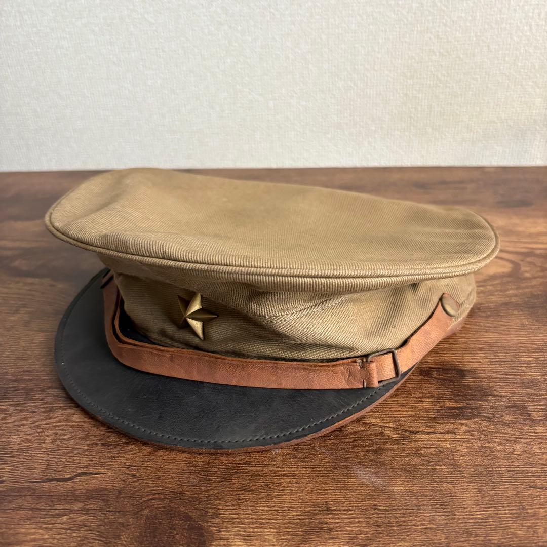【金庫保管品】旧日本軍 軍帽 昭和十八年　四號 大支検定 当時物