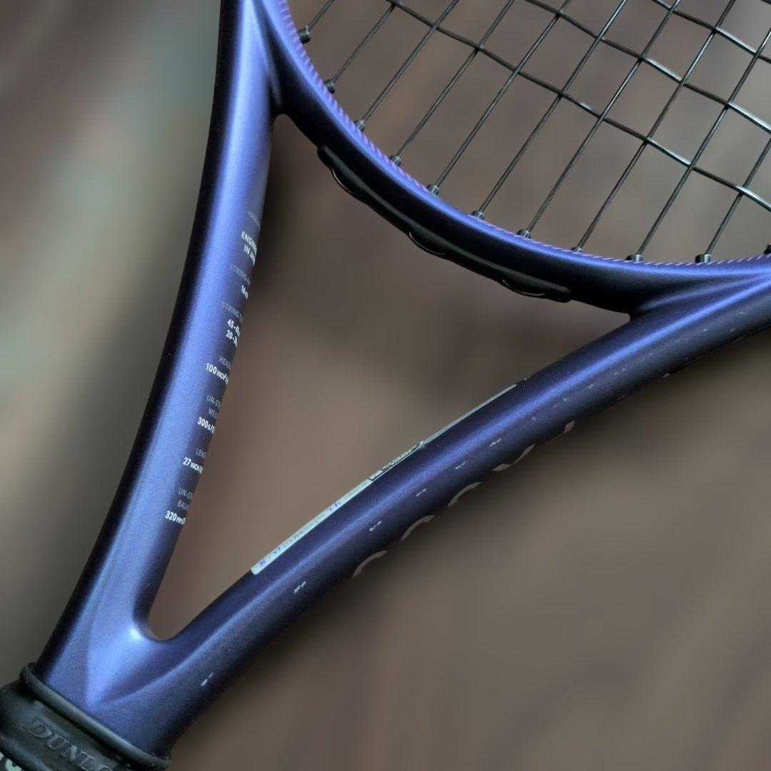 DUNLOP FX500 2025年テニスラケット 300gG2ソフトケース無し