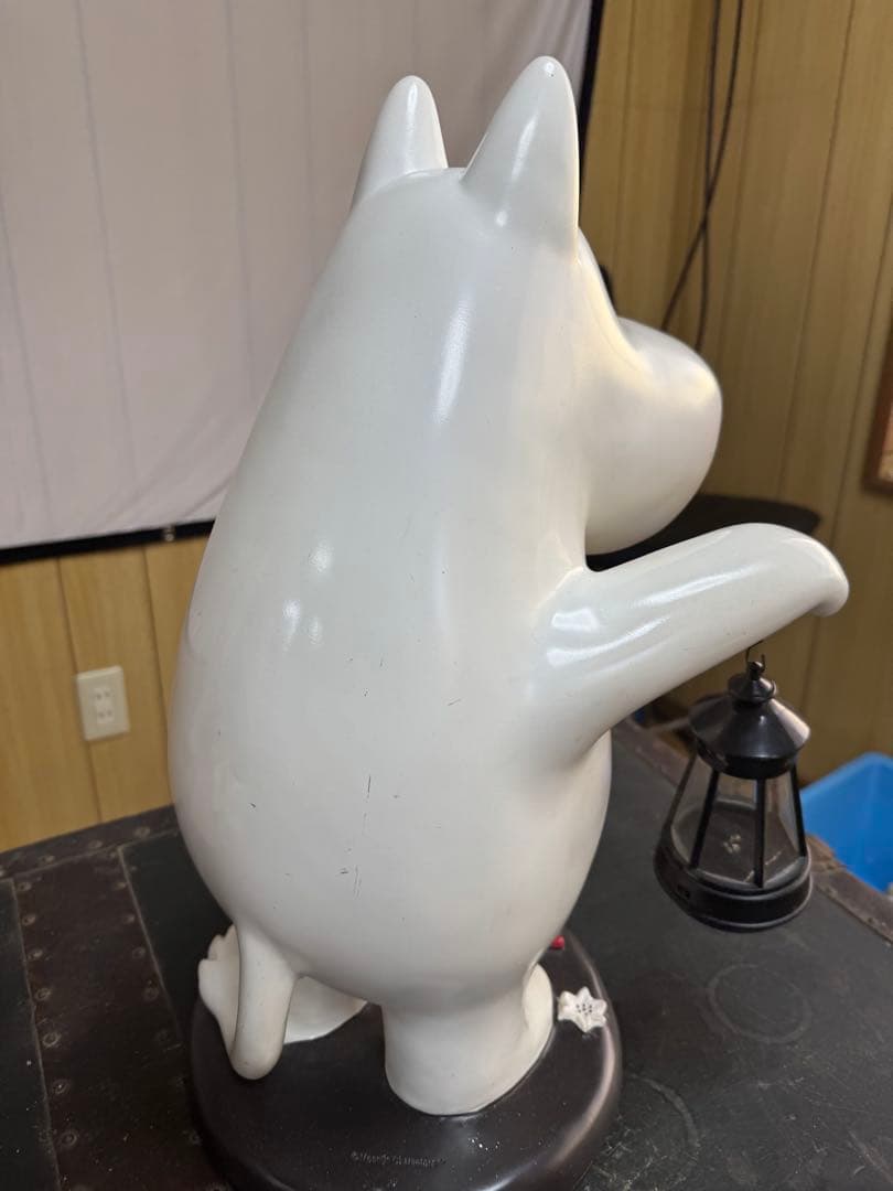 ☆ムーミン 置物 ランタン付き 約50cm