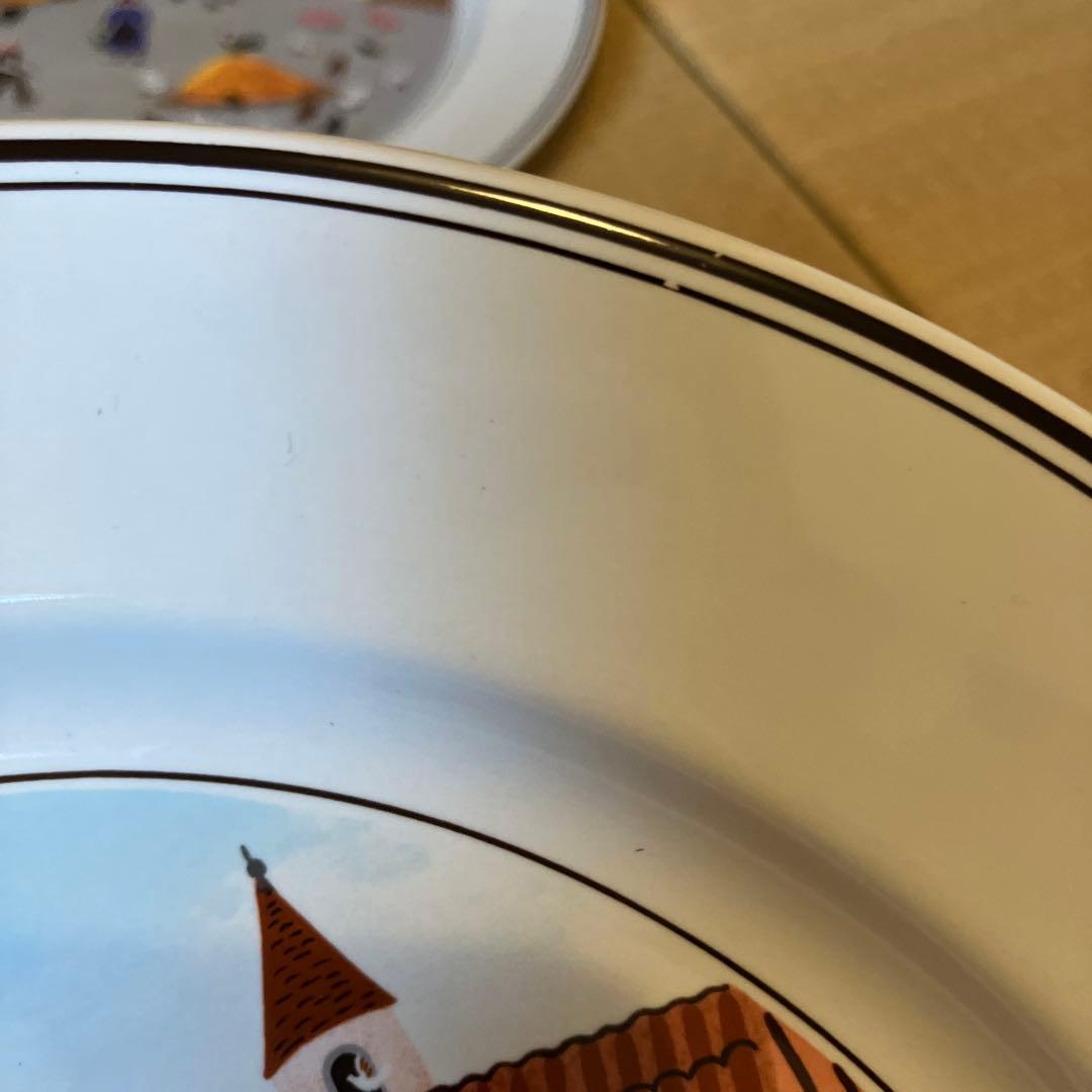 ヴィレロイボッホ　プレート　6枚セット　デザインナイーフ　27cm