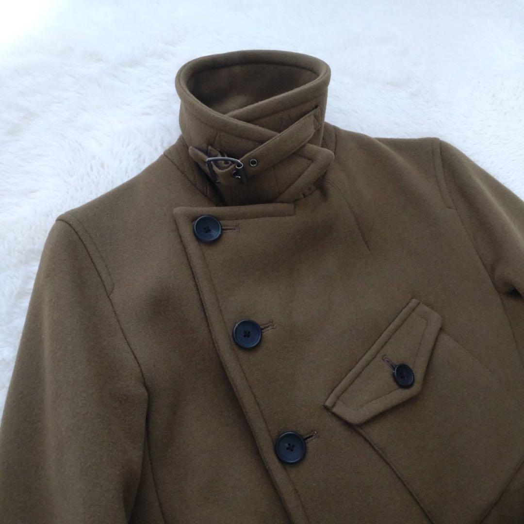 SCYE BASICS◆サイベーシックス◆モーターサイクルコート ウールカシミヤ