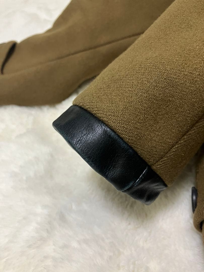 SCYE BASICS◆サイベーシックス◆モーターサイクルコート ウールカシミヤ