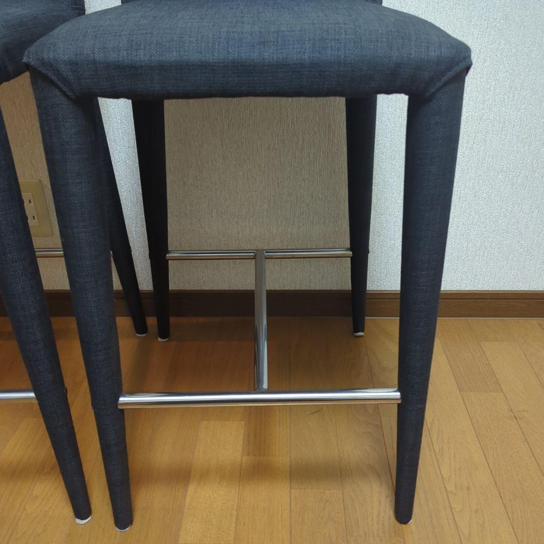 カウンターチェア 背もたれ付き